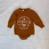 Hand Picked Pumpkin Onesie